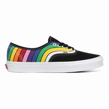 Férfi Vans Refract Authentic Tornacipő VA9764138 Fekete/Fehér/Színes